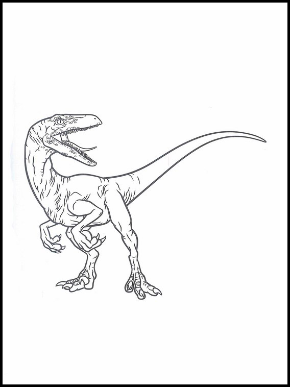 Dibujos Faciles Para Dibujar Colorear Y Pintar Jurassic World 1