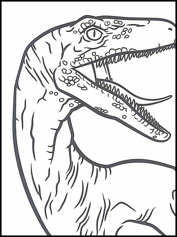 Imagenes Para Pintar Jurassic World 34