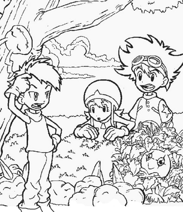 Dibujos Faciles Y Bonitos Digimon 17