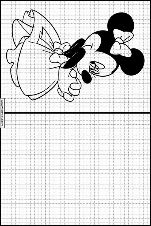 Minnie Maus Zeichnen Lernen Kindern 43
