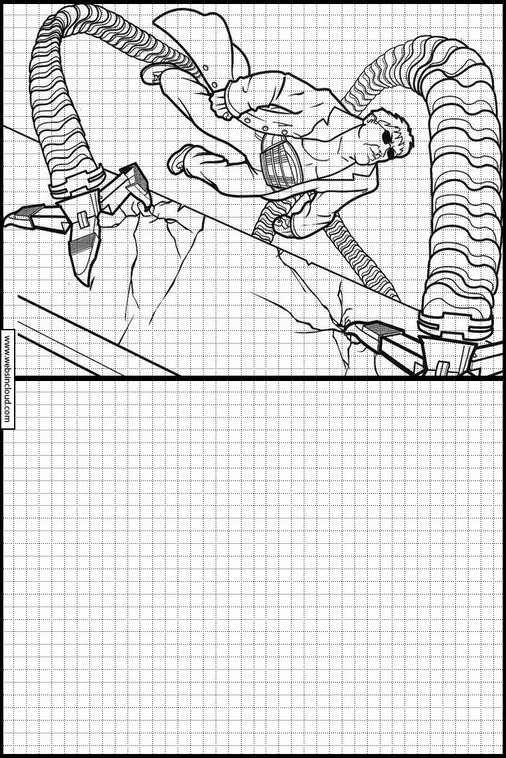 Dibujos Faciles de Hacer Spiderman 35