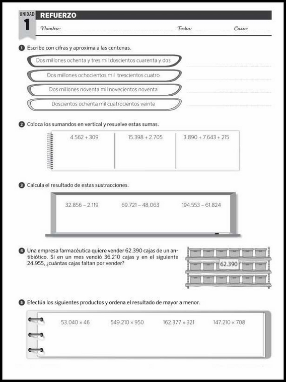 Activități de matematică pentru clasa a V-a: exerciții suplimentare 97