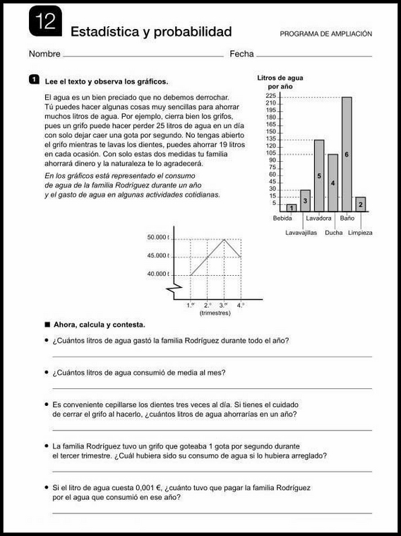 Revisões de matemática para crianças de 11 anos 12