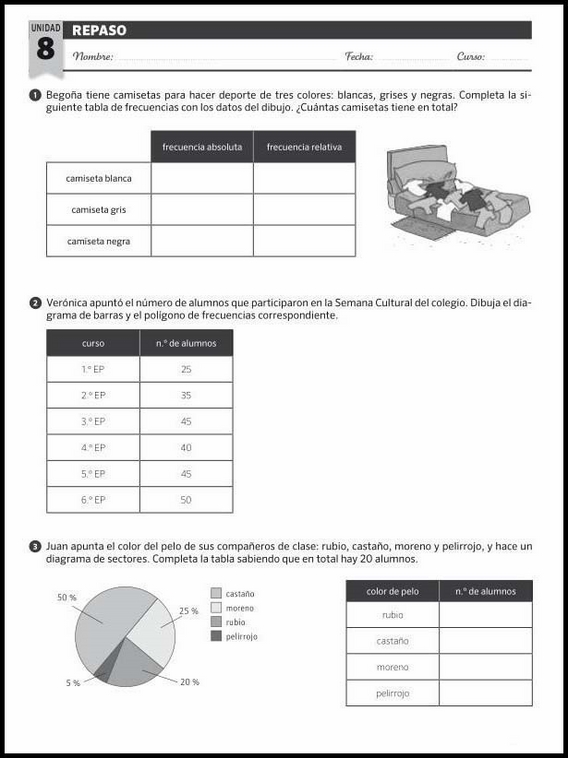 Mga gawain sa matematika para sa Baitang 6: Repasuhin 34