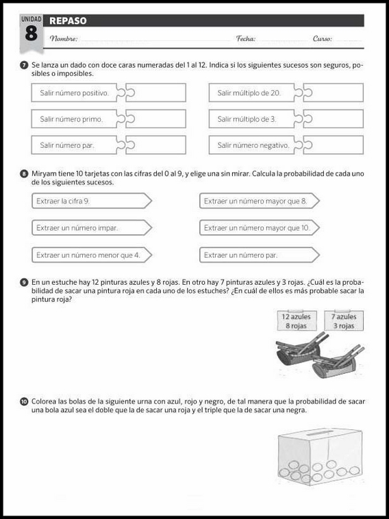 Maths Review Worksheets for 11-Year-Olds 36