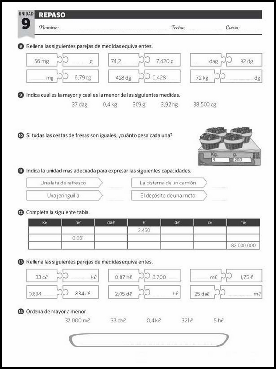 Matematyka dla szóstoklasistów - Powtórka 38