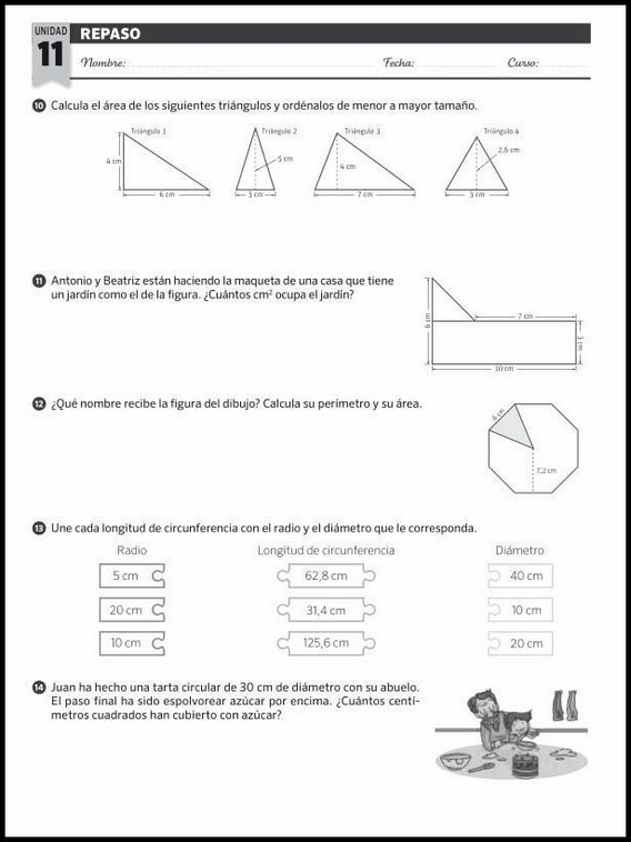 Zadaci iz matematike za 6. razred: ponavljanje 45