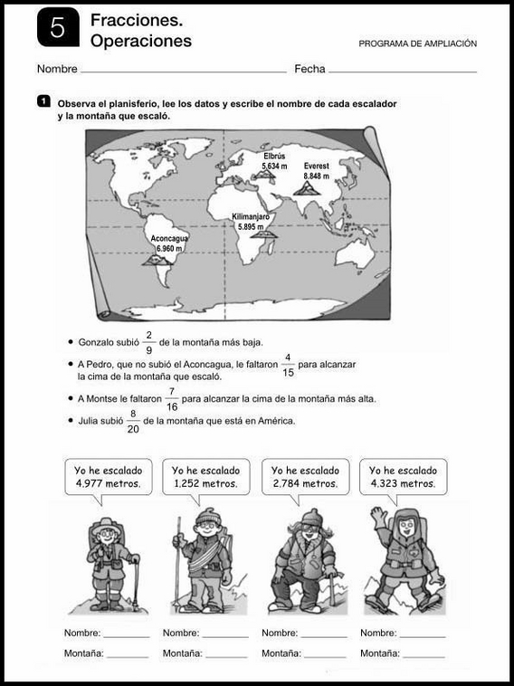 Revisões de matemática para crianças de 11 anos 5