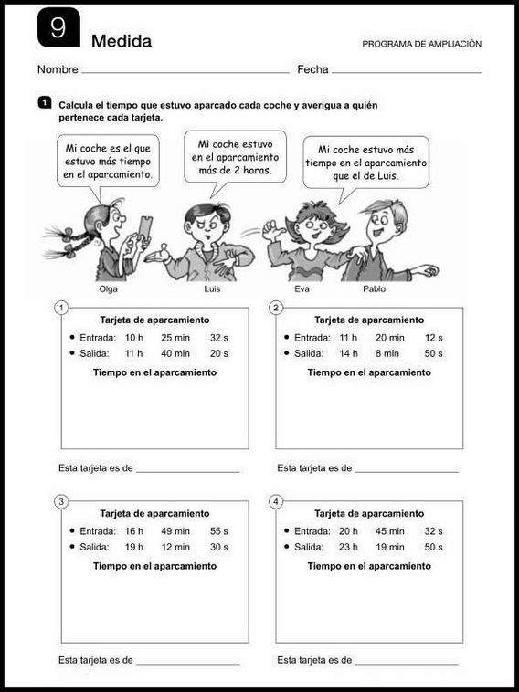 11歳の算数復習問題 9