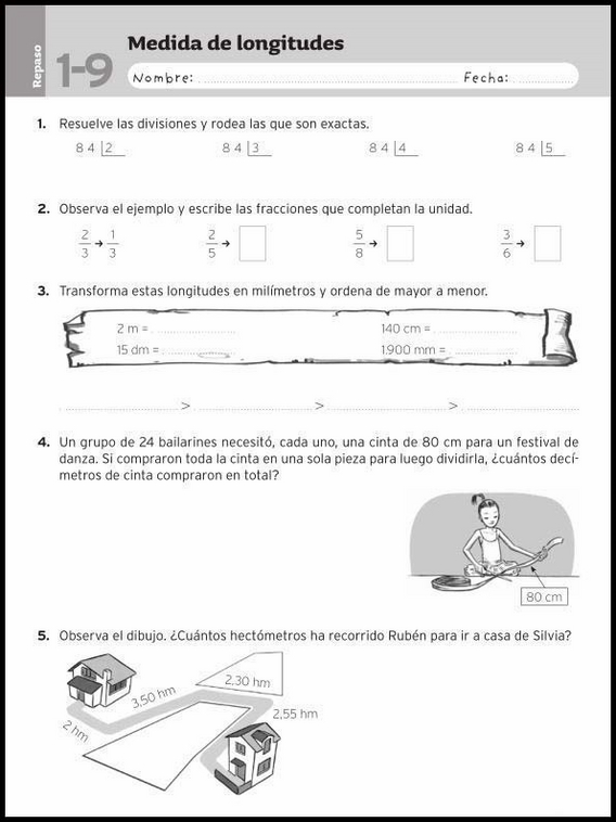 Matematika gyakorló feladatok negyedik osztályosoknak - Ismétlés 56