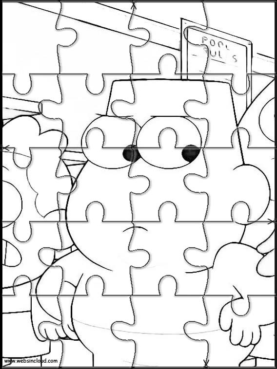 selecteer Behandeling hand Jigsaw Puzzel Afdrukken Big City Greens 31