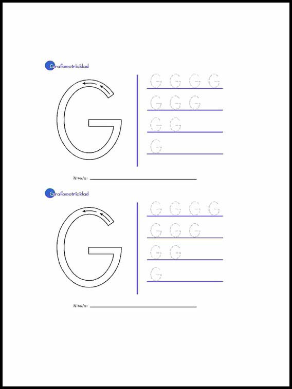 Alphabet to learn Spanish 14