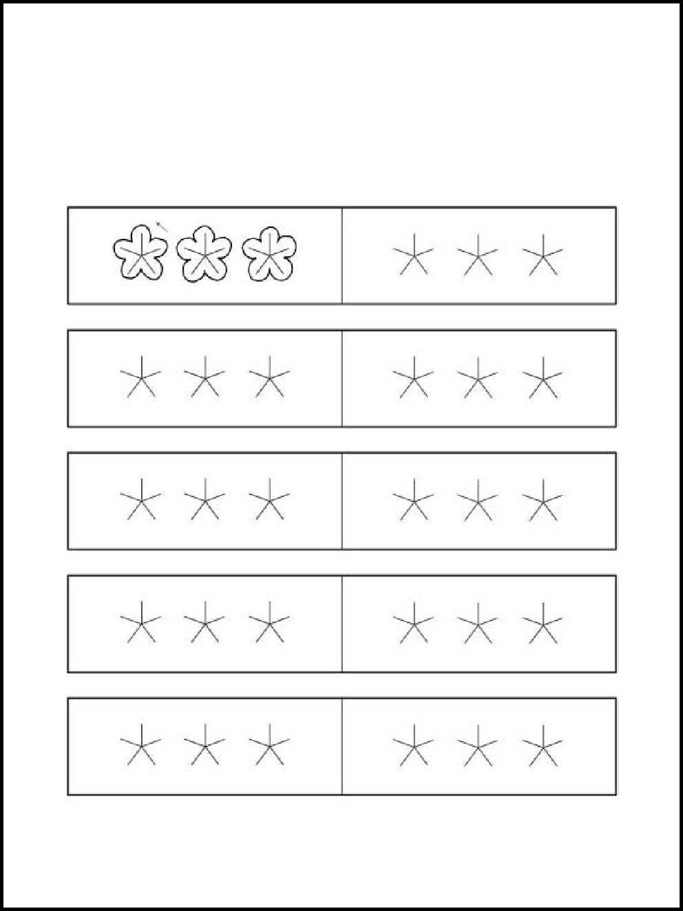 Grafomotorisk 3 - 4 år 30