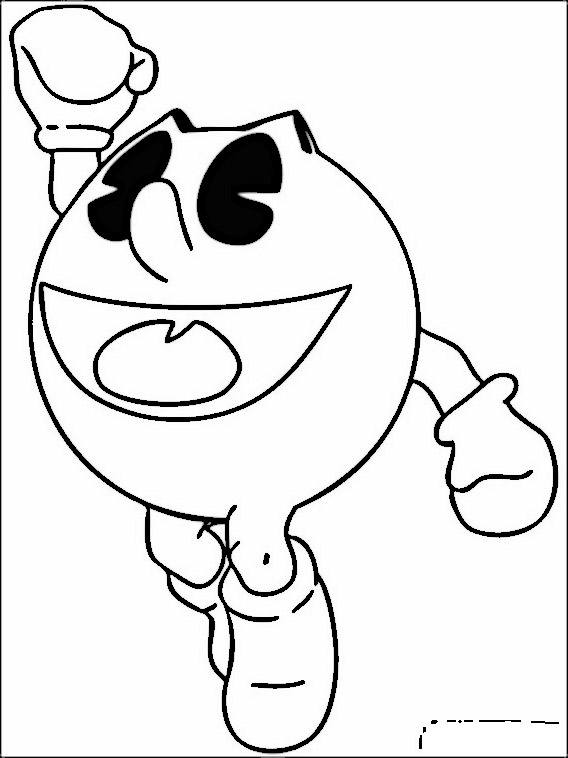 Coloring Pages PacMan 1 online