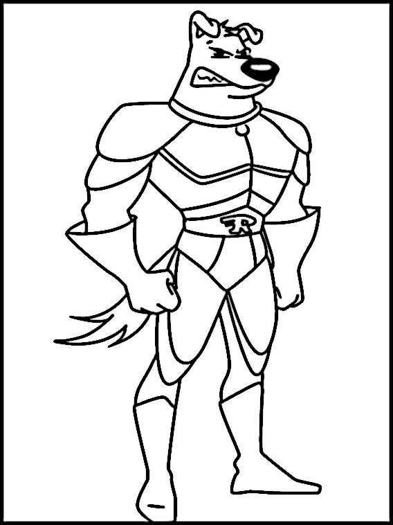 Coloring Pages Road Rovers 1 online