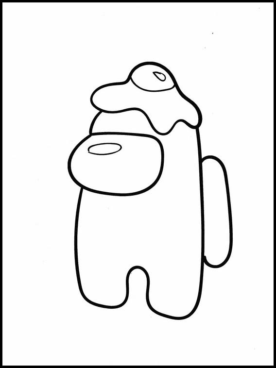90 Among Us Coloring Pages Cute  HD