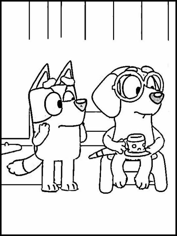 Bluey Coloring Pages 13
