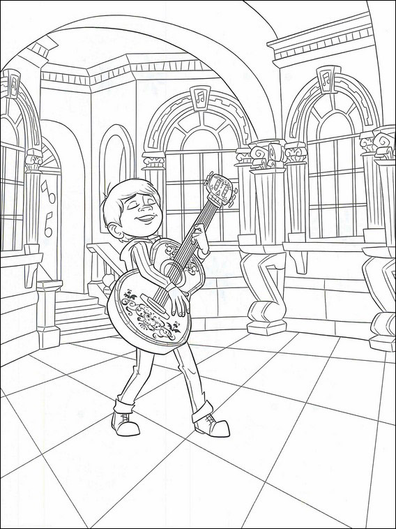 coco coloring pages