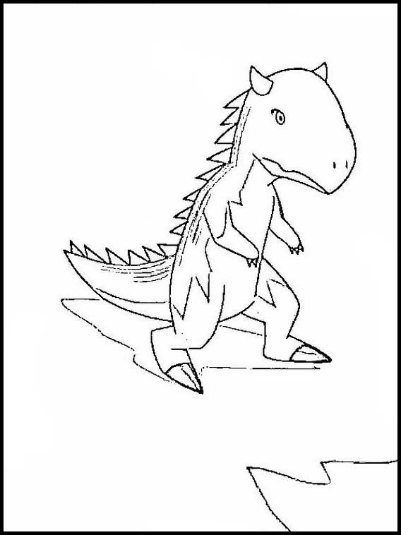 Desenhos de Dinossauro Rei para colorir, jogos de pintar e imprimir