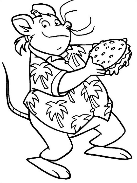 geronimo stilton coloring pages