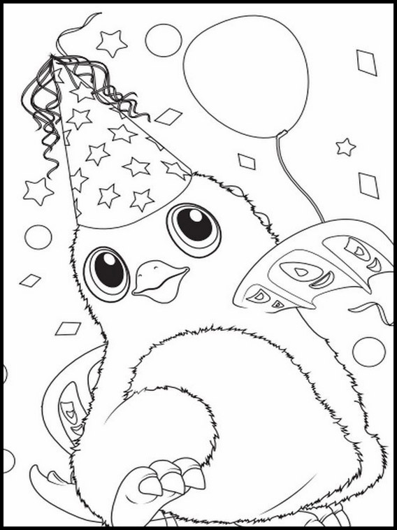 coloring book hatchimals 4