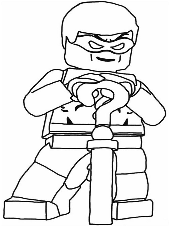 Imprimir Dibujos para Dibujar Lego Batman 18