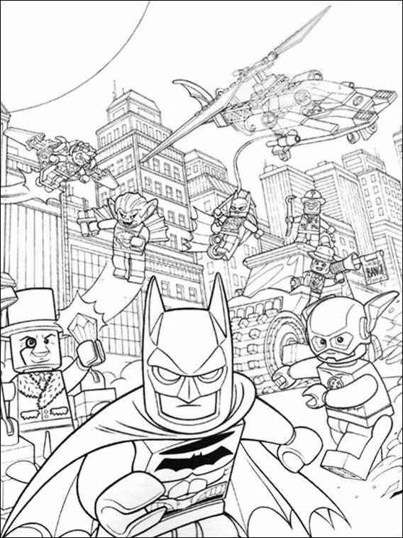 Coloring Book Lego Batman 28