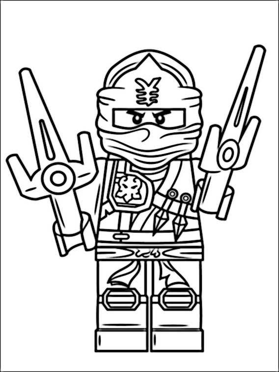 Ninjago para Colorir e Pintar - Como Desenhar Bem Feito