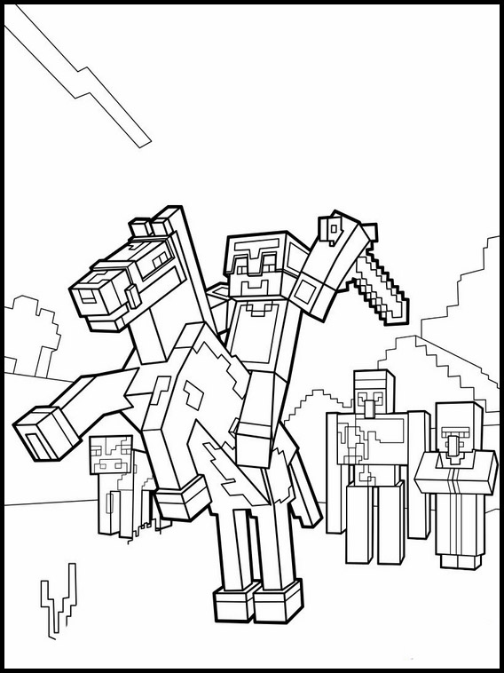 minecraft coloring pages free printable coloring pages for kids free