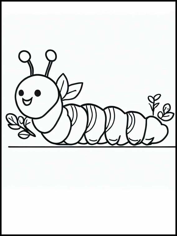 Гусеницы - Животные 5