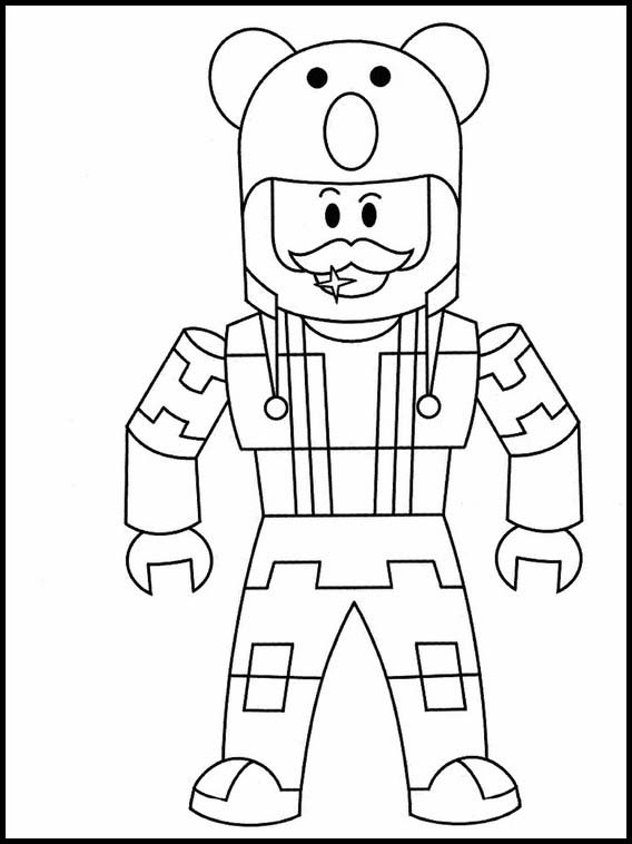 free printable roblox coloring pages for kids roblox coloring pages