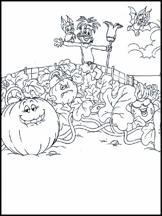 Dibujos Para Pintar Spookley The Square Pumpkin 7