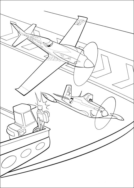 dusty crophopper coloring pages