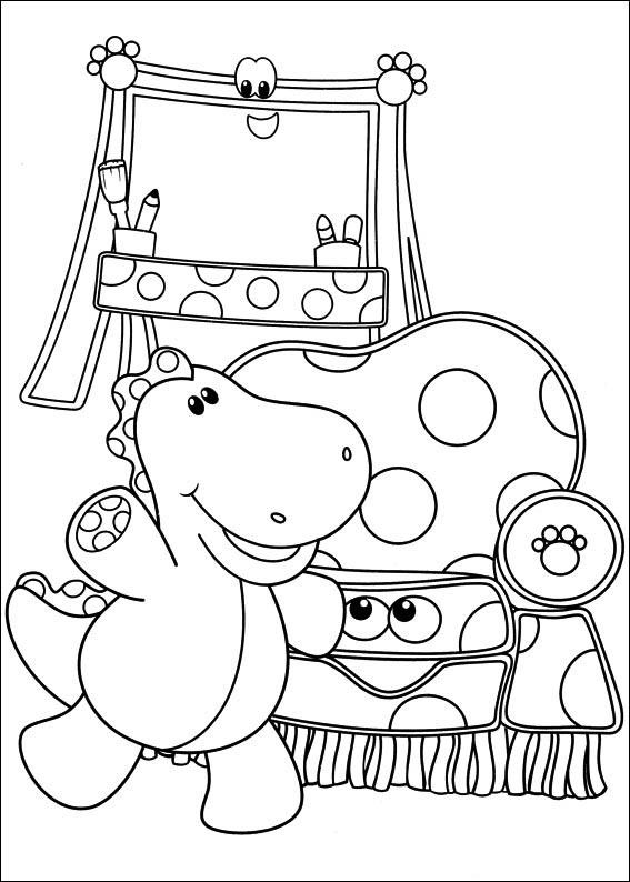 Blue #39 s Clues Printable Coloring Sheets 18