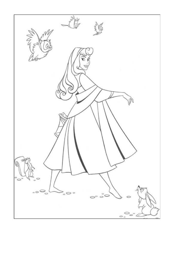 Printable Coloring Pages Disney 317