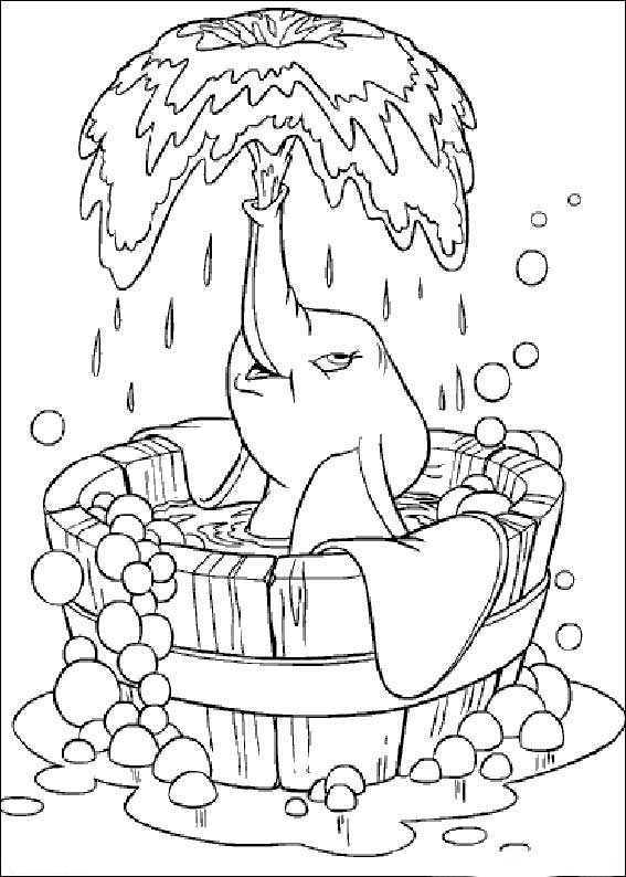 dumbo coloring pages free