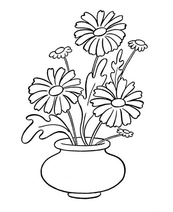 Tegninger til Blomster Vaser