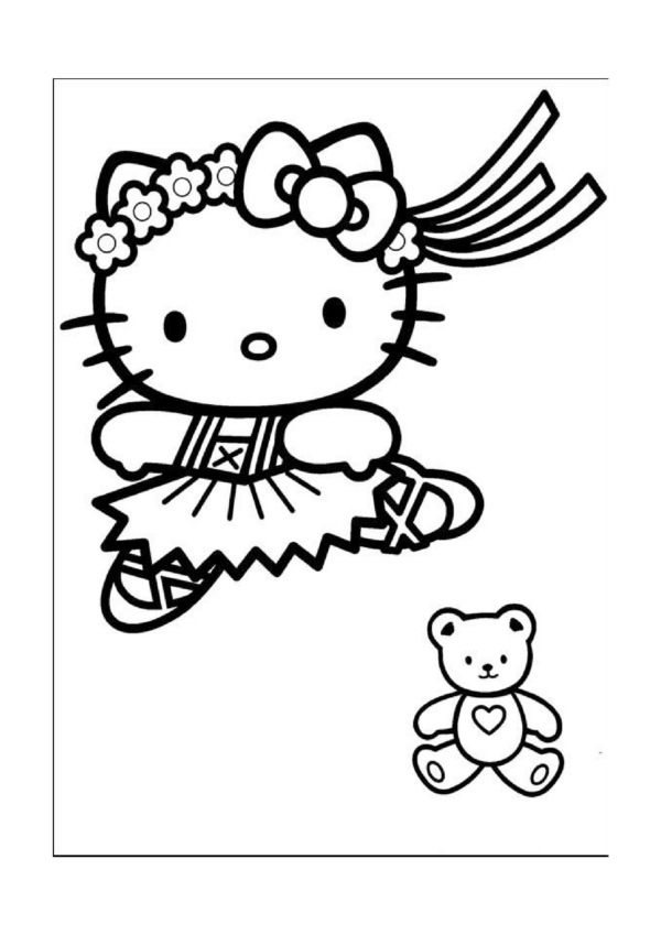 Coloring Pages Hello Kitty 5