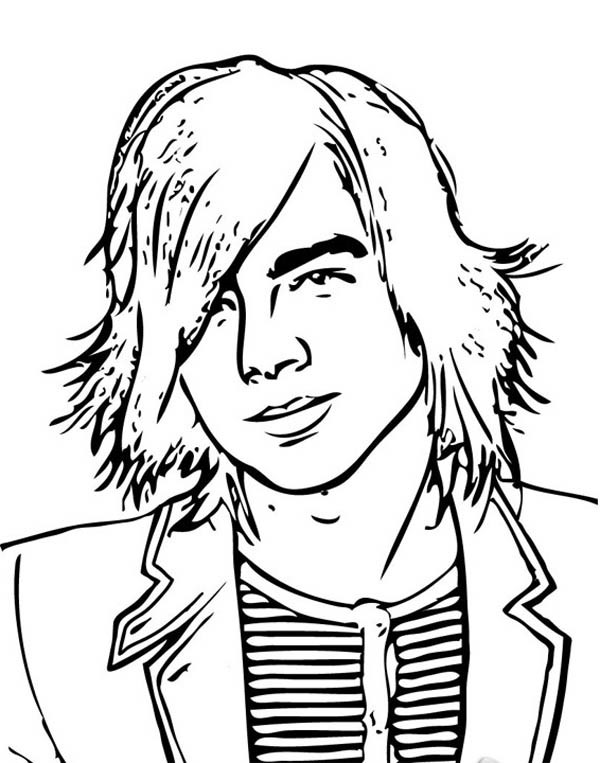 camp rock coloring pages