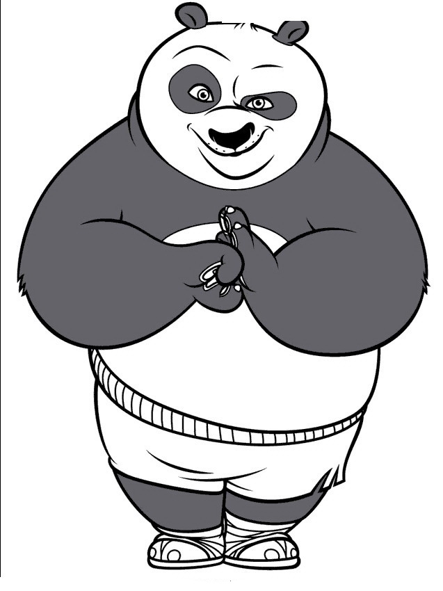 Printable Coloring Pages Kung Fu Panda 53