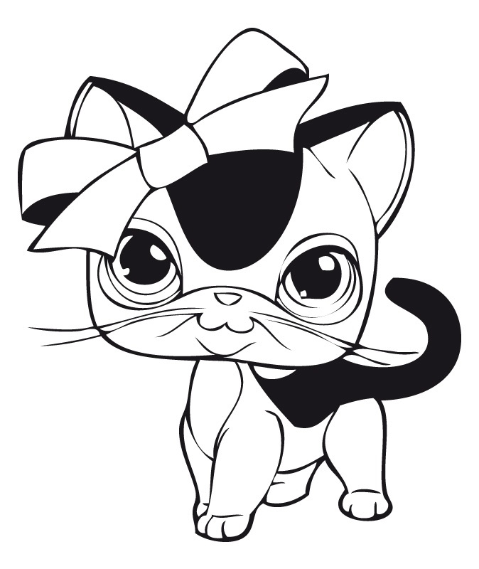 littlest pet shop dog coloring pages