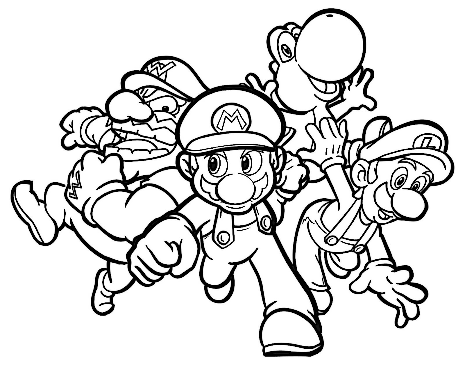 Tegninger Mario Bros 2