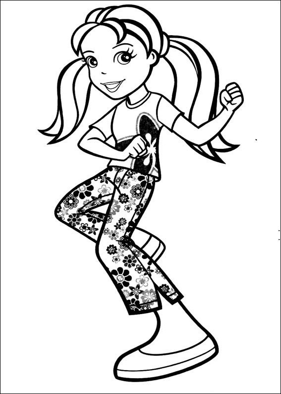 pollypocket coloring pages