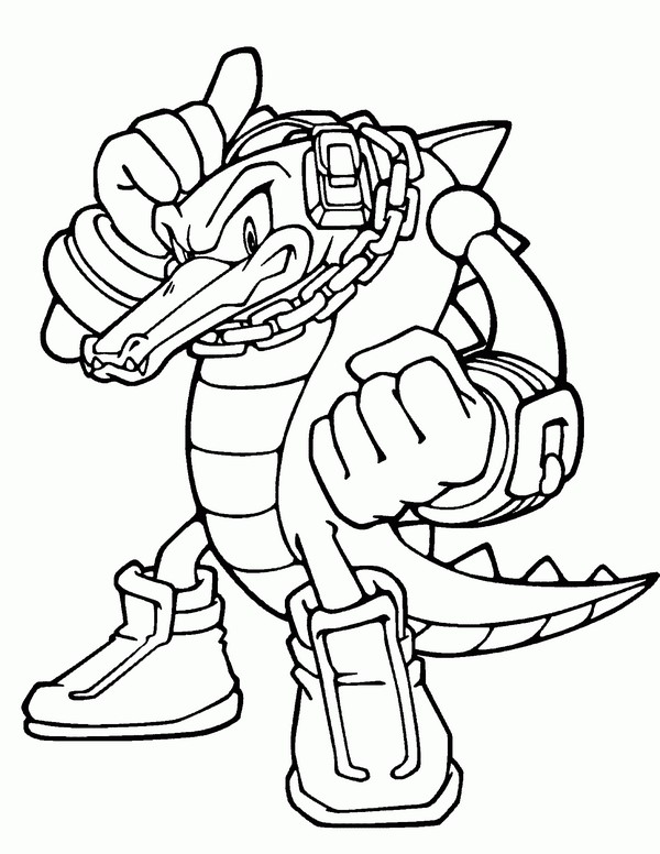 Desenhos de Sonic Incrível 2 para Colorir e Imprimir 