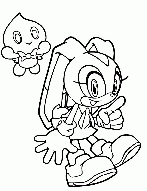 19 Desenhos de Sonic para colorir - Freude Kinder