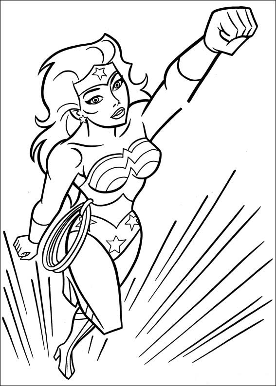 wonder woman logo coloring pages