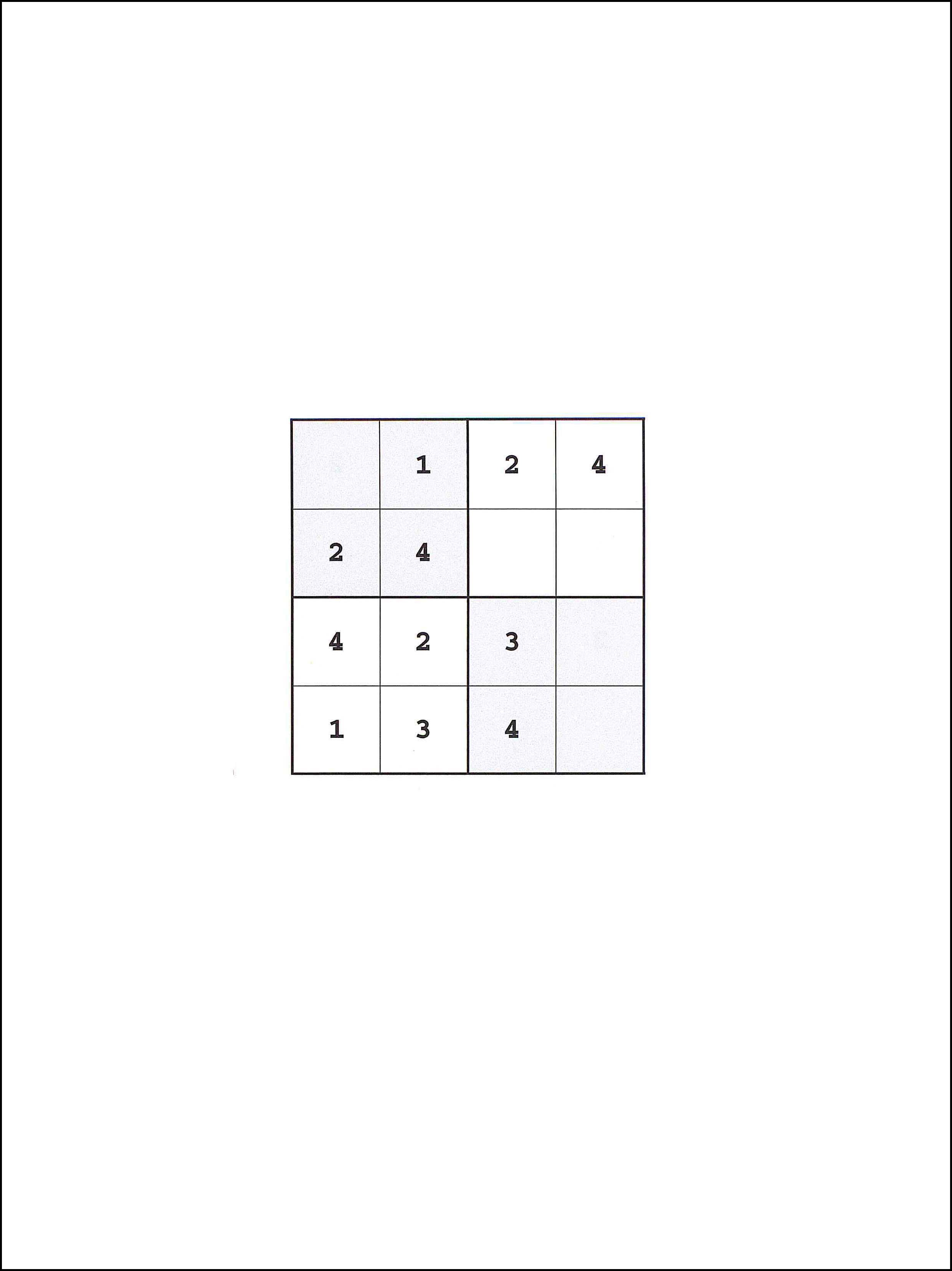 SuDoKu 4x4 (@SuDoKu_4x4) / X