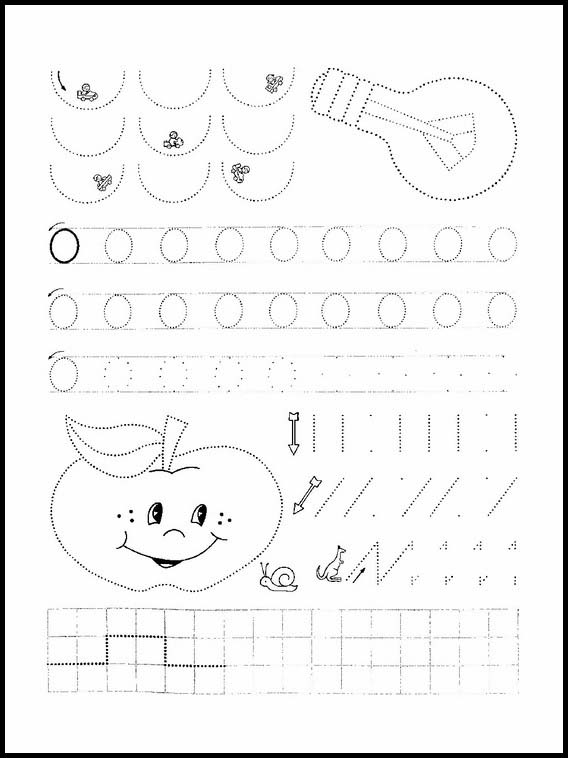 Forbind prikkerne for førskolebørn 13