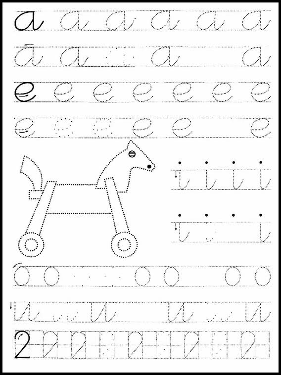 Forbind prikkerne for førskolebørn 58