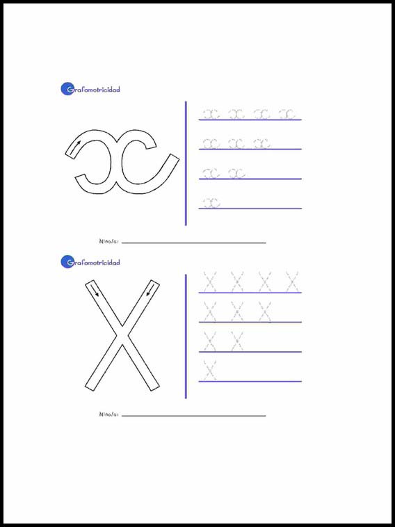 Alphabet pour apprendre l'espagnol 50